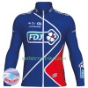 Radtrikot 2017 FDJ Winter Thermal Fleece N002